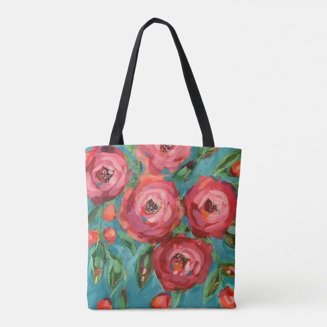 Tote Bolsa de Rosa (Verso)
