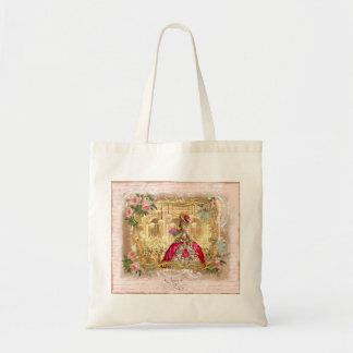 Tote Bolsa de Rosas Rosa do Partido Marie Antonette Ver