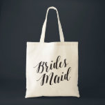 Tote Bolsa de Script | Bridesmaid<br><div class="desc"></div>