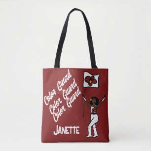 Tote Bolsa de Sinalizador Personalizado ( Flor Vermelho