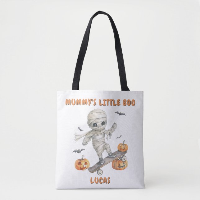 Tote Bolsa de skate Little Boo da mamãe (Frente)
