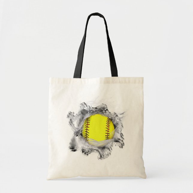 Tote Bolsa de Softbol (Frente)