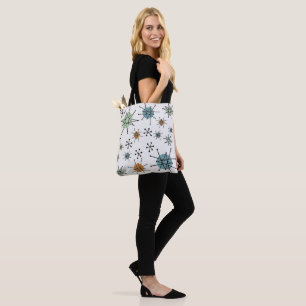 Tote Bolsa de Starburst retroativo 70s - estilo design