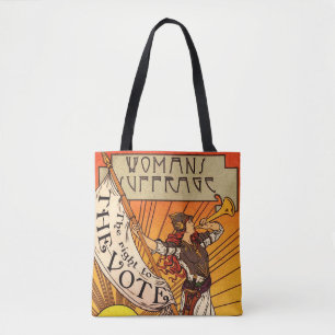 Tote Bolsa de Sufrágio feminino