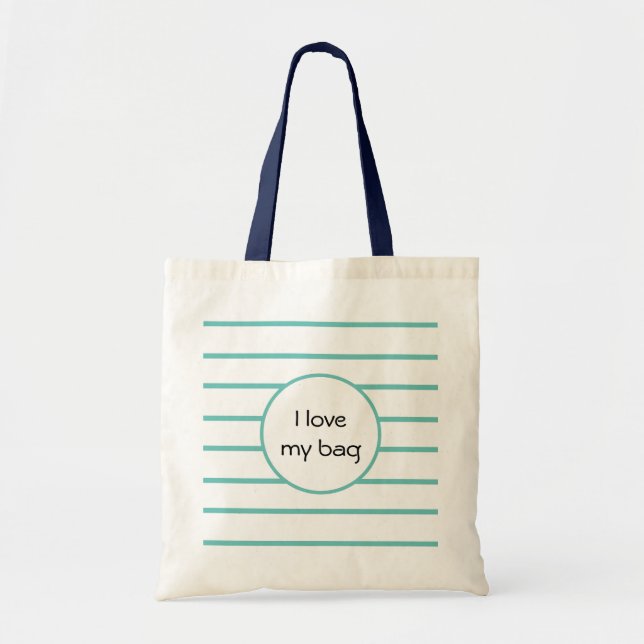 Tote Bolsa de tela de compra (Frente)