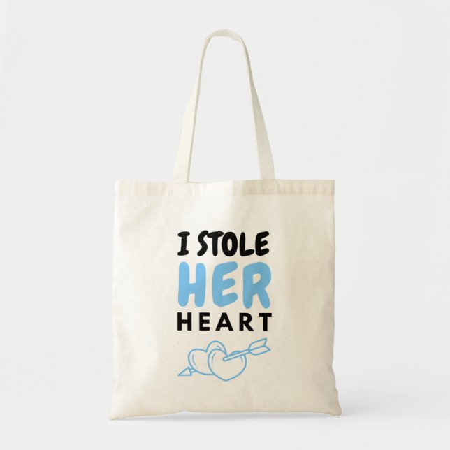 Tote Bolsa de Texto Estilizado Única (Frente)