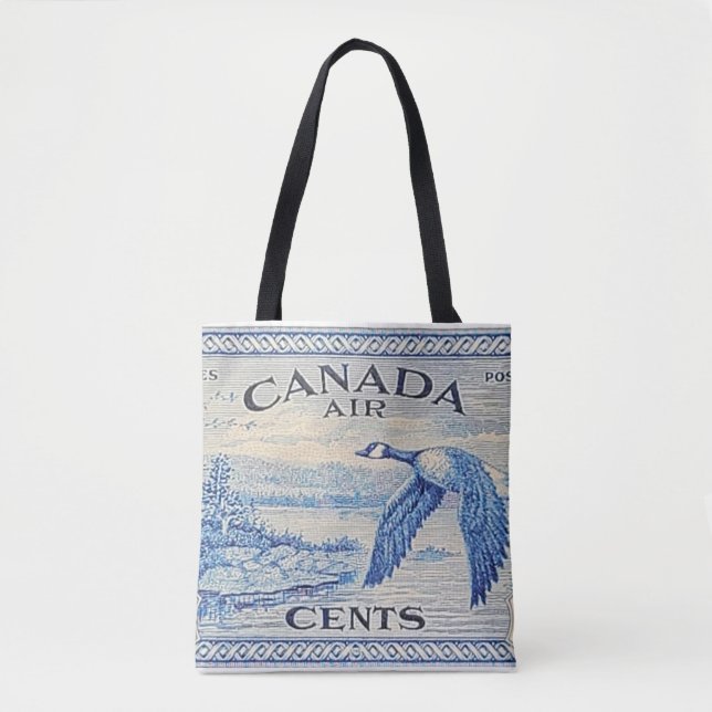 Tote Bolsa de Toque de Ganso do Canadá (Frente)