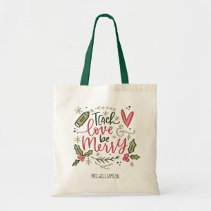Tote Bolsa de Tota de Citação do Professor de Natal