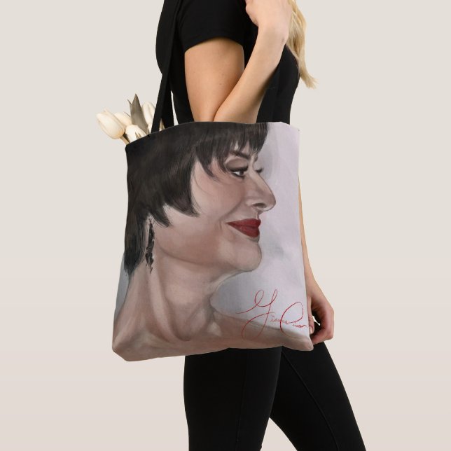 Tote Bolsa de Transporte da Coleção de Arte de Fã da Br (Close Up)