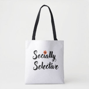 Tote Bolsa de Transporte de Citação Engraçada de Introv