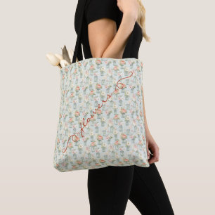 Tote Bolsa de Transporte de Jarras de Pedreiro Verde Fl