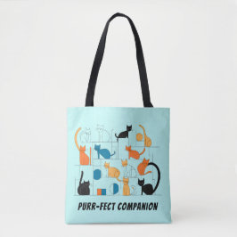 Tote Bolsa de Transporte para Gatos - Companhia Perfeit