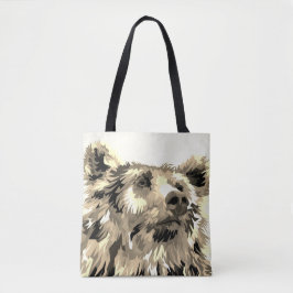 Tote Bolsa de urso grizzly