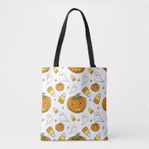 Bolsa de viagem infantil de Halloween fofo e assus