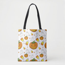 Tote Bolsa de viagem infantil de Halloween fofo e assus