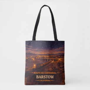 Tote Bolsa de viagem Route 66 Barstow Trem