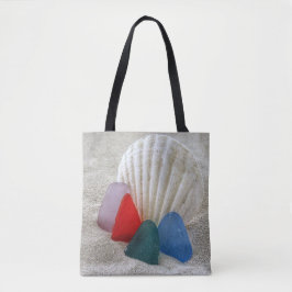 Tote Bolsa de vidro do mar multicolor