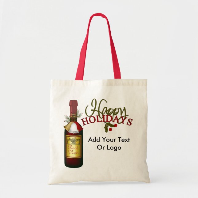 Tote Bolsa de Vinho de Orçamento - SRF (Frente)