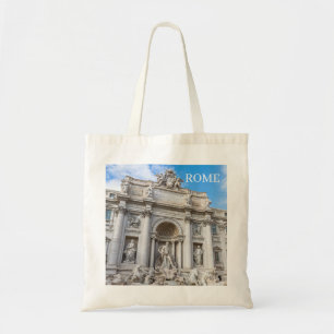 Tote Bolsa de visão da fonte Roma Trevi