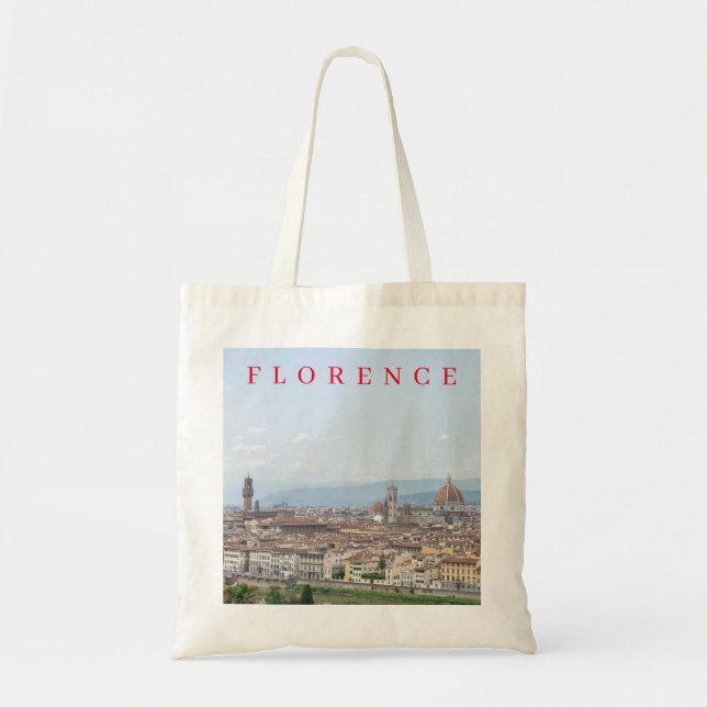 Tote Bolsa de visão panorâmica Florence (Frente)