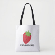 Bolsa Diária com Tema de Frutas Fofa