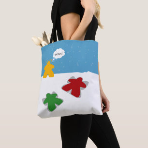 Tote Bolsa do Anjo de Neve