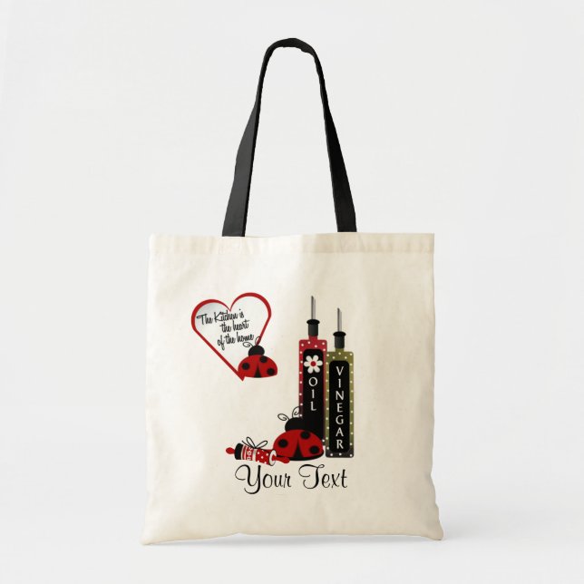 Tote Bolsa do bug4 personalizado (Frente)