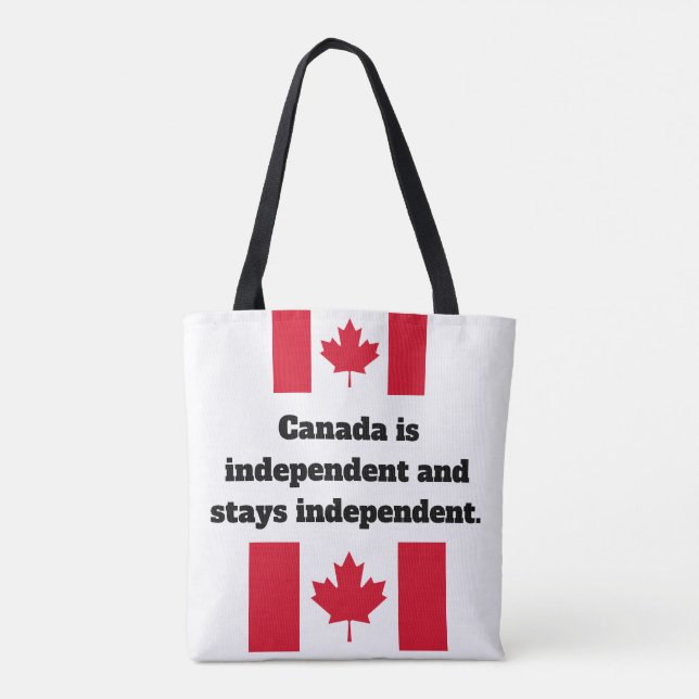 Tote Bolsa do Canadá (Verso)