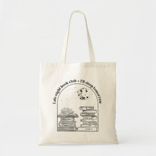 Tote Bolsa do Clube do Livro Noturno Tardio