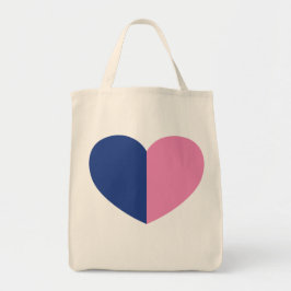 Tote Bolsa do Coração Gêmeo