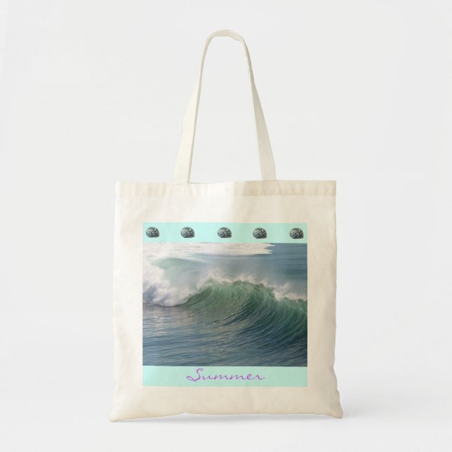 Tote Bolsa do esplendor oceânico (Frente)