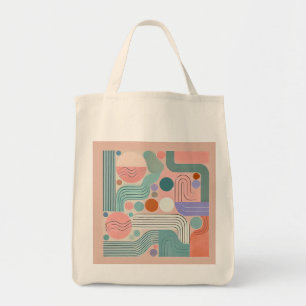 Tote Bolsa do Estilo de Arte Vintage