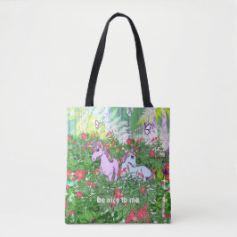Tote Bolsa do Jardim Unicorn