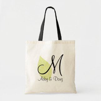 Tote BOLSA do logotipo DIY Leaf