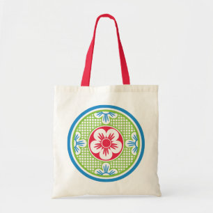 Tote Bolsa do logotipo Mah Jongg