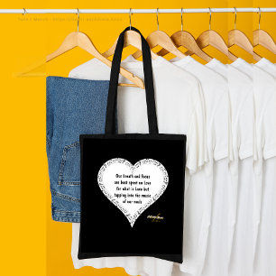 Tote Bolsa do Ode Love da Poeta Adiela Akoo