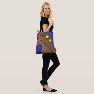 Tote Bolsa do Ombro da Paleta do Artista