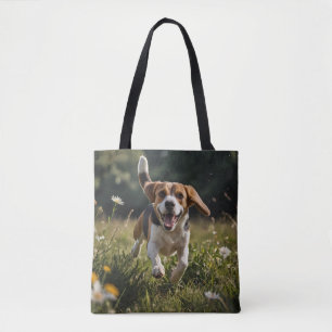 Tote Bolsa do Ombro do Beagle Elegante