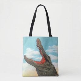 Tote Bolsa do Ombro do Chomp do Alligador Louco