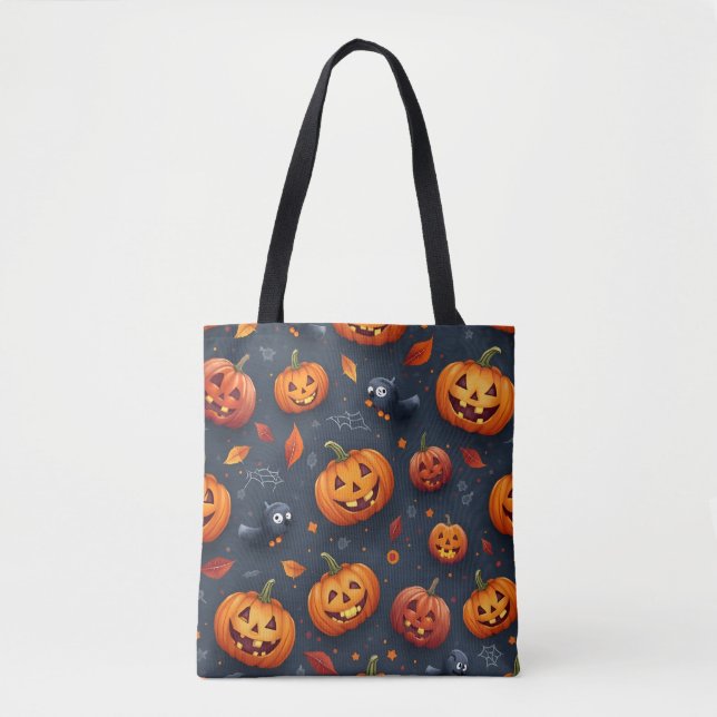 Tote Bolsa do Ombro do Dia das Bruxas (Frente)