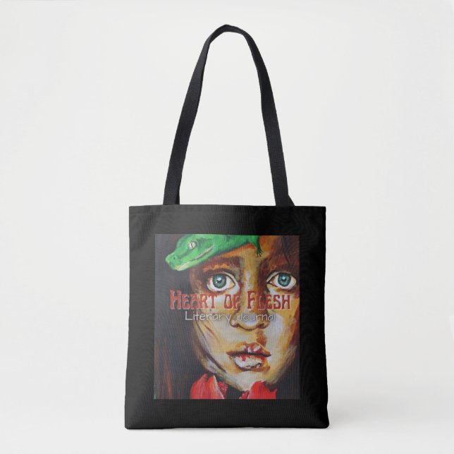 Tote Bolsa do ombro - Eva e Serpente (Frente)