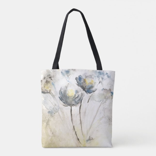 Tote Bolsa do ombro multiforme flexível com Impressão (Verso)