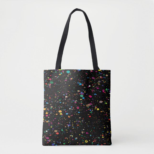 Tote Bolsa do Paint Splatter (Frente)