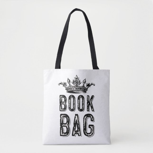 Tote Bolsa do saco de livros (Frente)