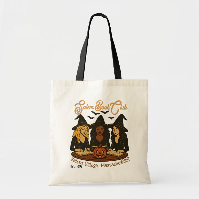 Tote Bolsa do Salem Book Club (Frente)