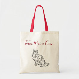 Tote Bolsa do Team Maine Coon