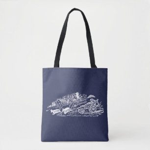 Tote Bolsa do treinador de mouse humorístico