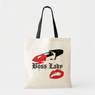 Tote Bolsa Econômica de Brilho e Lábios Boss Lady