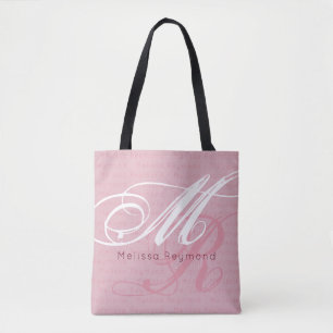 Tote bolsa elegante de tota de rosca-impressão