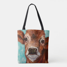 Tote Bolsa em Aqua